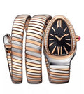 Bvlgari Serpenti Tubogas Rosegold TwoTone Black