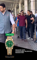 Rolex Day-Date Gold Green Dial – MS Dhoni Edition