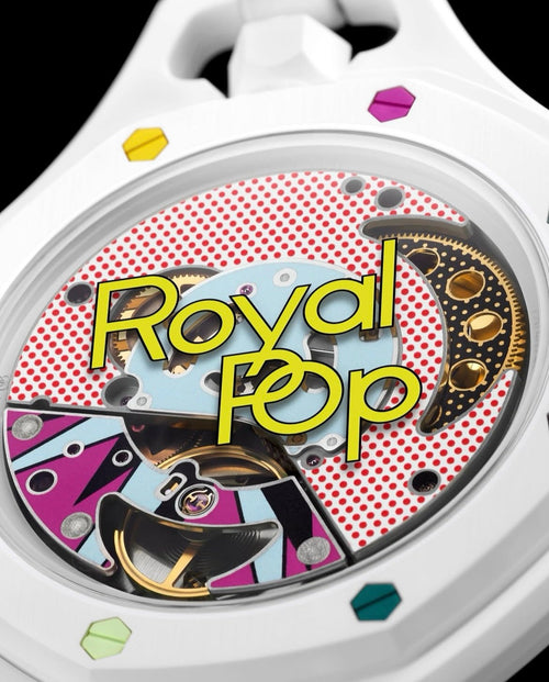 AP × Swatch Royal Pop “Huit Blanc” White 🤍