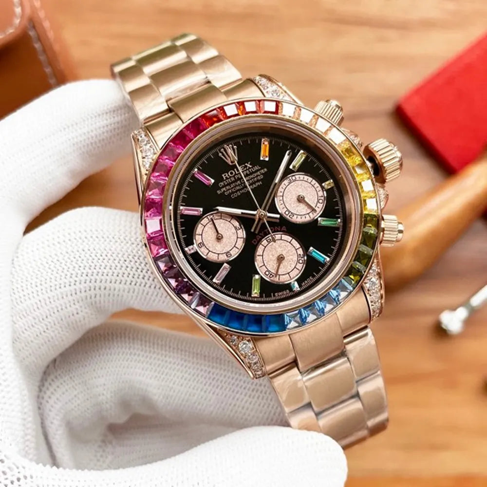 ROLEX RAINBOW ROSE GOLD SALMAN KHAN